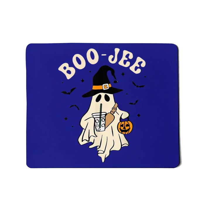 Boo Jee Ghost Halloween Boo Jee Ghost Spooky Season Mousepad