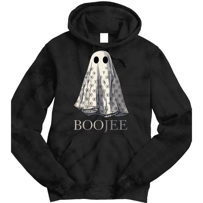 Boo Jee Ghost | Boujee Halloween Costume Trick Or Treat Tie Dye Hoodie