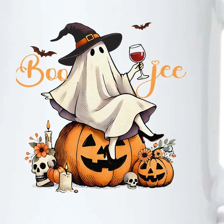 Boo Jee Ghost Ice Coffee Coquette Bow Halloween Women Girl Gift Black Color Changing Mug