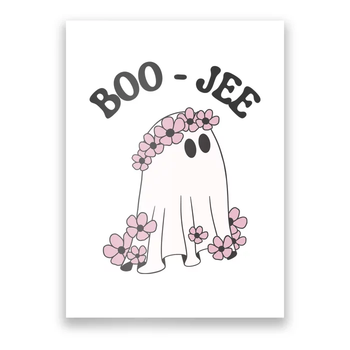 Boo Jee Ghost Stanley Funny Halloween Poster