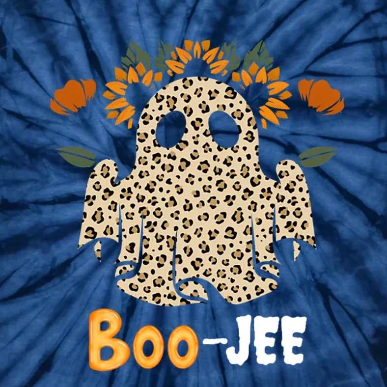 Boo Jee Ghost Nostalgic Halloween Cute BooJee Costume Funny Tie-Dye T-Shirt