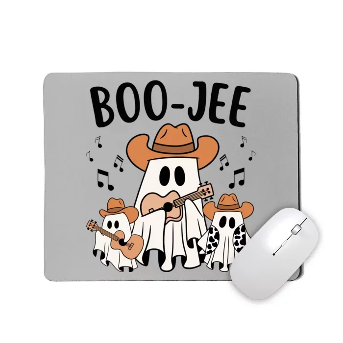 Boo Jee Ghost Funny Halloween Mousepad