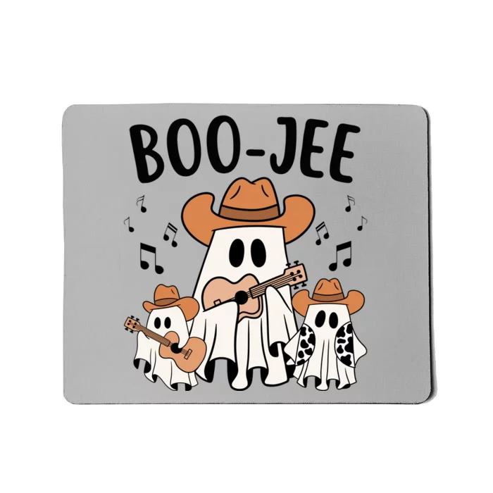 Boo Jee Ghost Funny Halloween Mousepad