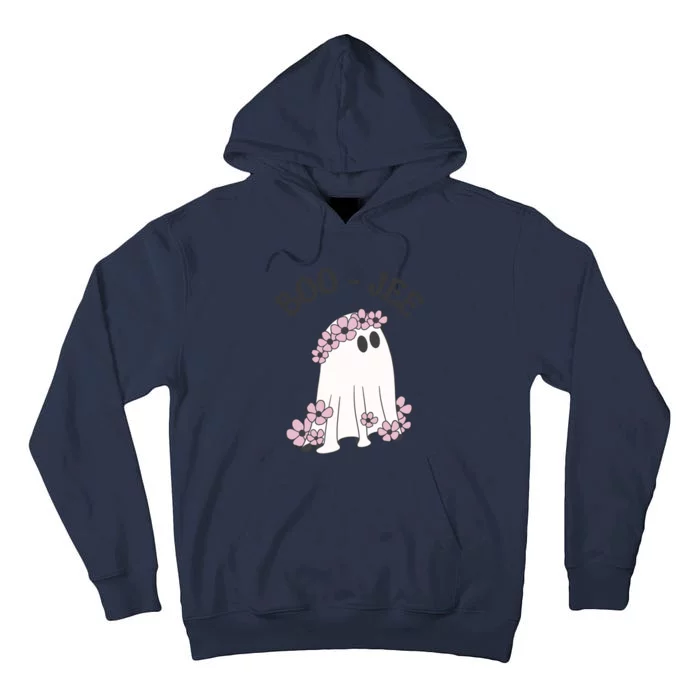 Boo Jee Ghost Funny Halloween Tall Hoodie