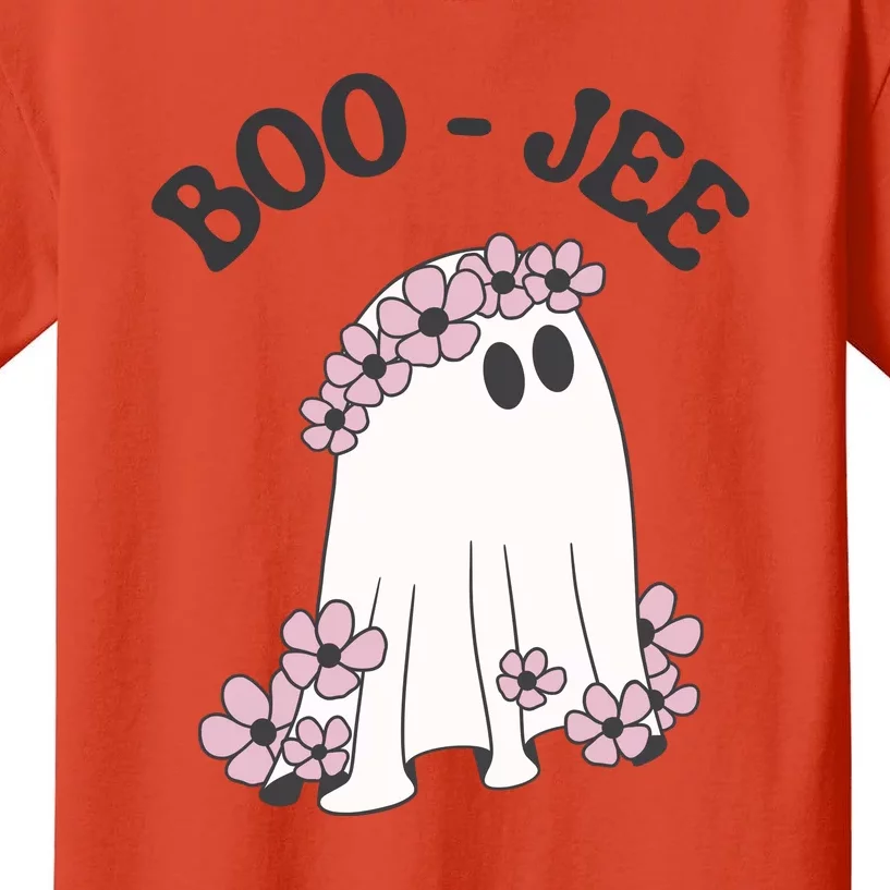 Boo Jee Ghost Funny Halloween Kids T-Shirt