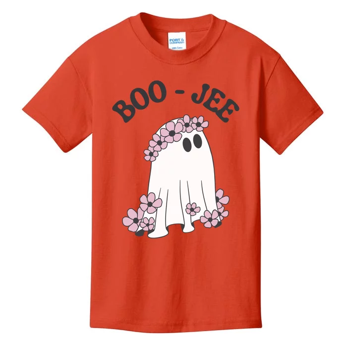 Boo Jee Ghost Funny Halloween Kids T-Shirt