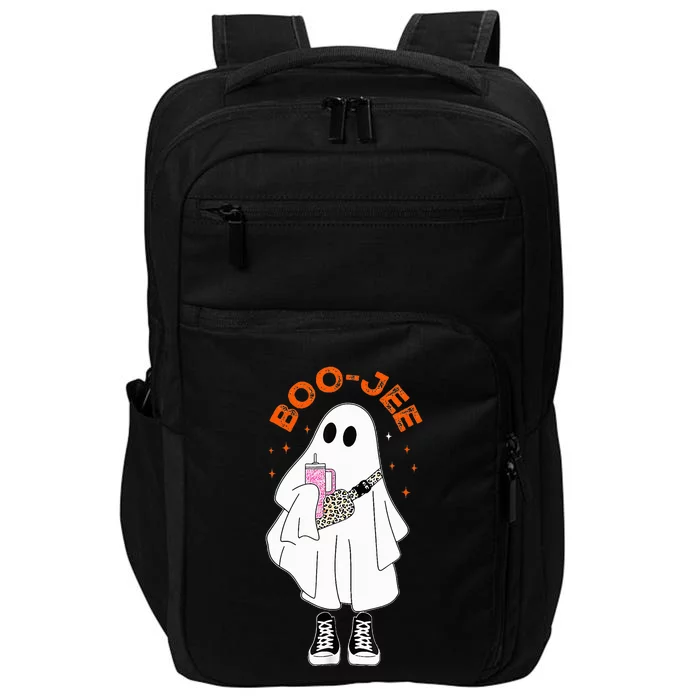 Boo Jee Halloween Boo Jee Boujee Cute Boo Ghost Spooky Impact Tech Backpack