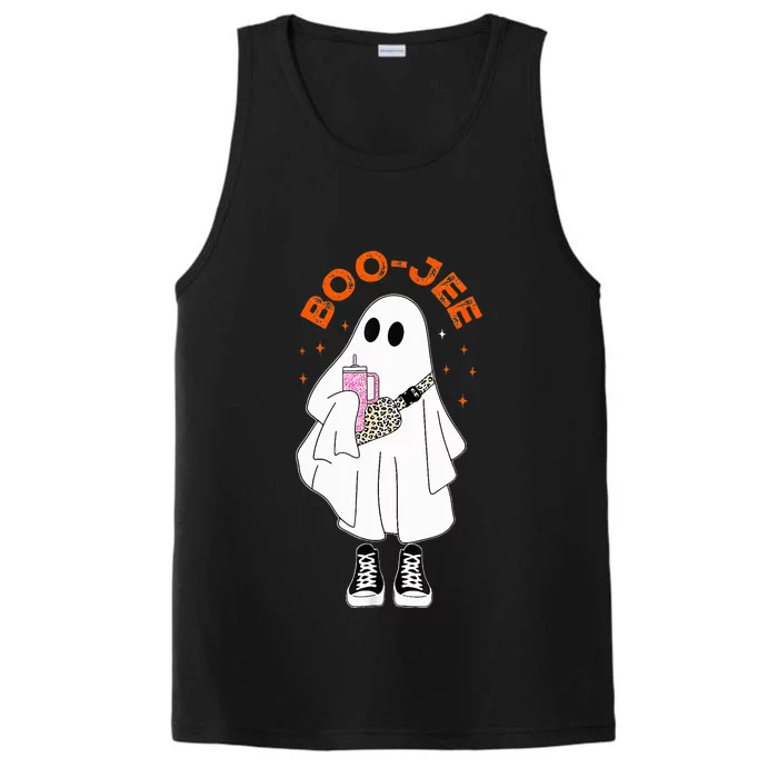 Boo Jee Halloween Boo Jee Boujee Cute Boo Ghost Spooky Performance Tank