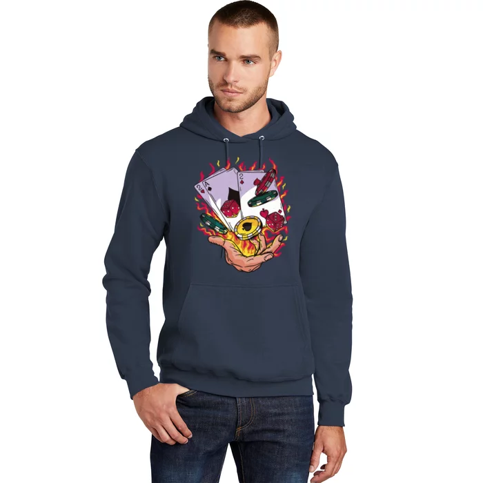 Black Jack Hand Poker Hoodie