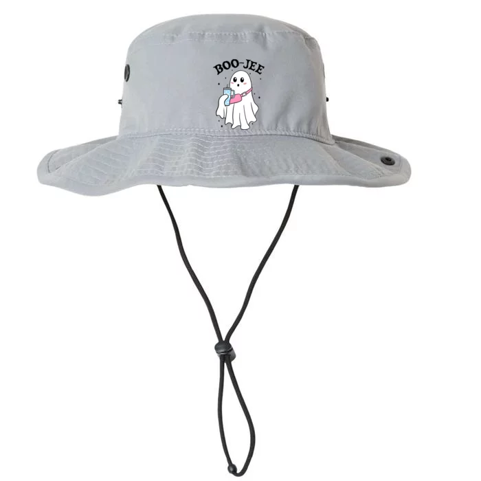 Boo Jee Halloween Cute Ghoul Ghost Legacy Cool Fit Booney Bucket Hat