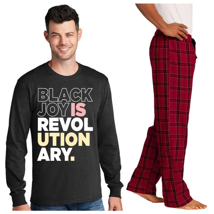 Black Joy Is Revol Ution Ary Long Sleeve Pajama Set