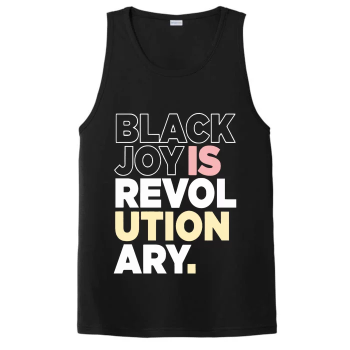 Black Joy Is Revol Ution Ary Performance Tank