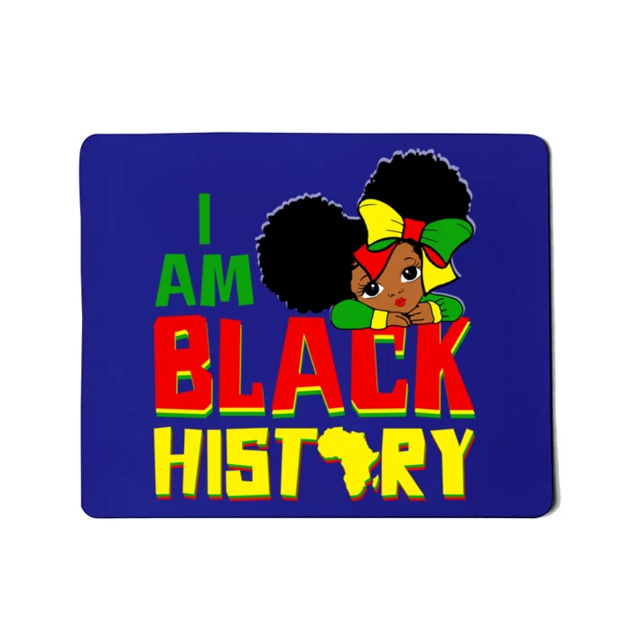 Black Juneteenth I Am Black History Education Freedom Gift Mousepad