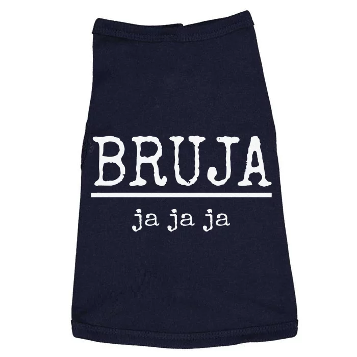 Bruja Ja Ja Ja Funny Spanish Witch Halloween Doggie Tank