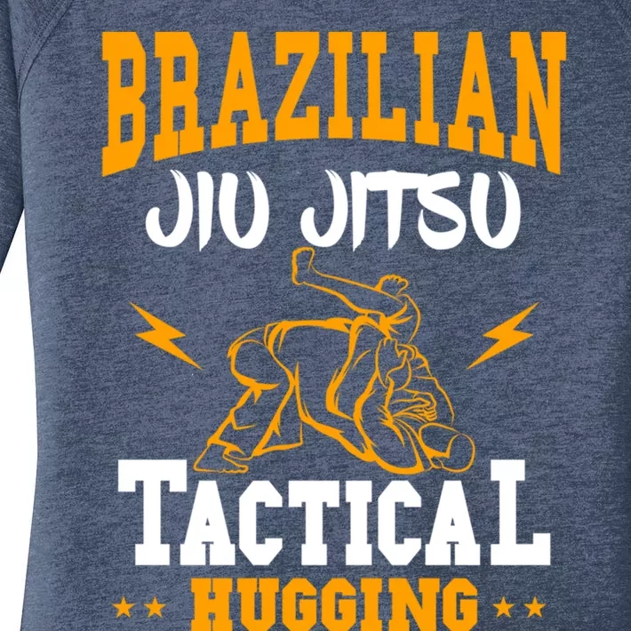 Brazilian Jiu Jitsu Bjj Martial Arts Jiugiftjitsu Gift Women's Perfect Tri Tunic Long Sleeve Shirt