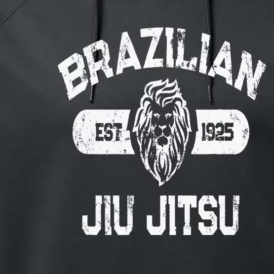 Brazilian Jiu Jitsu Established 1925 Bjj Performance Fleece Hoodie