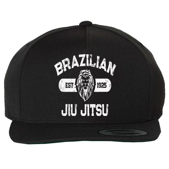 Brazilian Jiu Jitsu Established 1925 Bjj Wool Snapback Cap