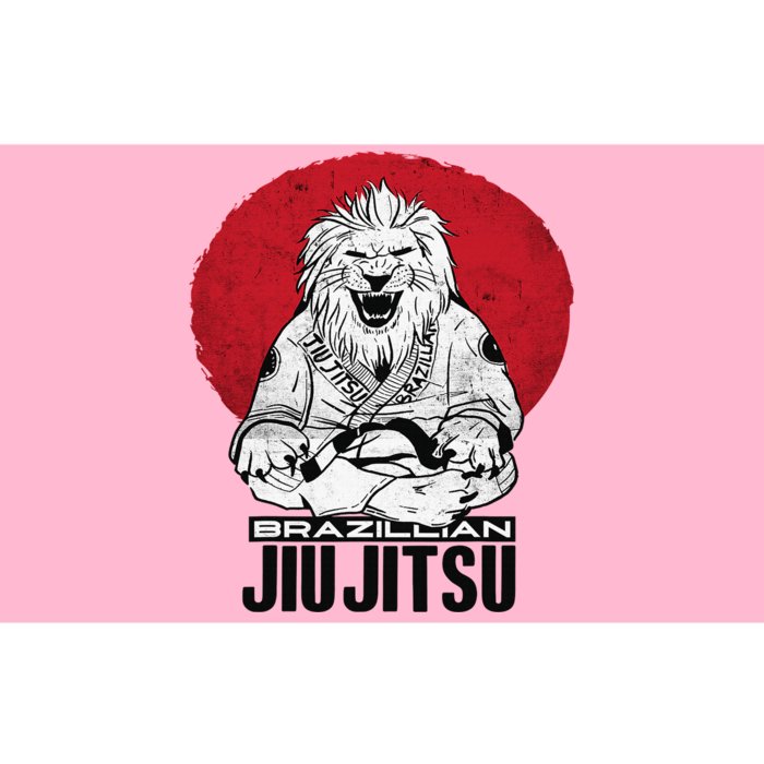 Brazilian Jiu Jitsu BJJ MMA Fighter Jiujitsu Funny Lion Bumper Sticker