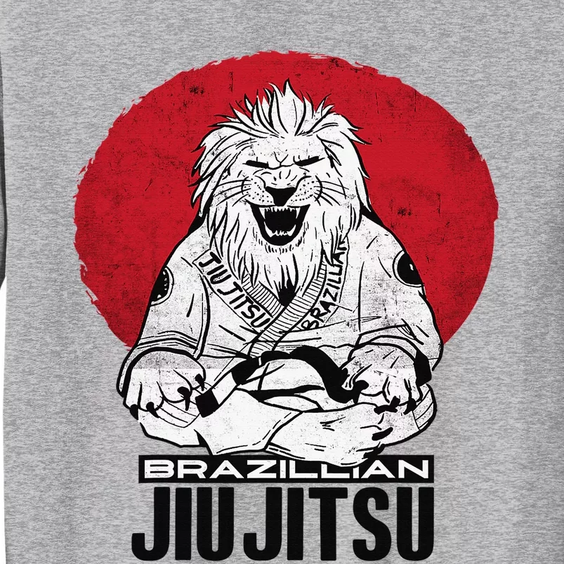 Brazilian Jiu Jitsu BJJ MMA Fighter Jiujitsu Funny Lion Tall Sweatshirt