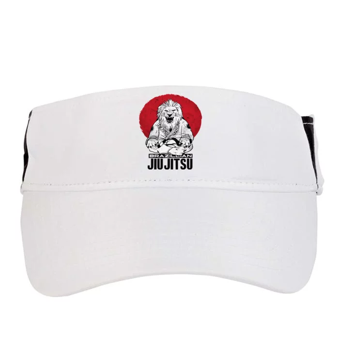 Brazilian Jiu Jitsu BJJ MMA Fighter Jiujitsu Funny Lion Adult Drive Performance Visor