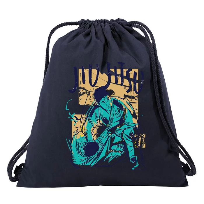 Brazilian Jiu Jitsu vintage Drawstring Bag