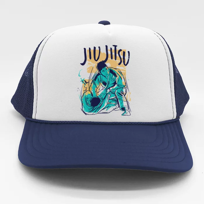 Brazilian Jiu Jitsu vintage Trucker Hat