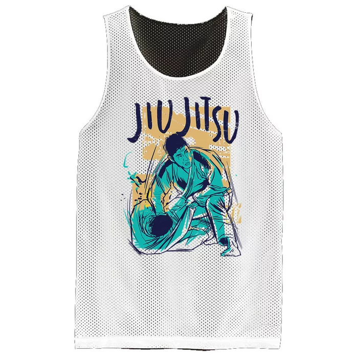 Brazilian Jiu Jitsu vintage Mesh Reversible Basketball Jersey Tank