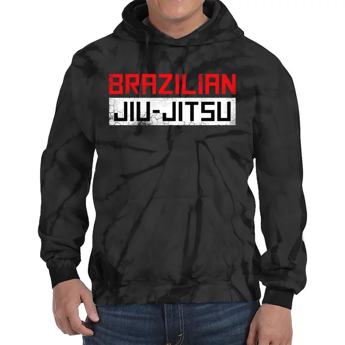 Barazilian Jiu Jitsu Gift For Jiu Jitsu Lover Fighter Mma Tie Dye Hoodie