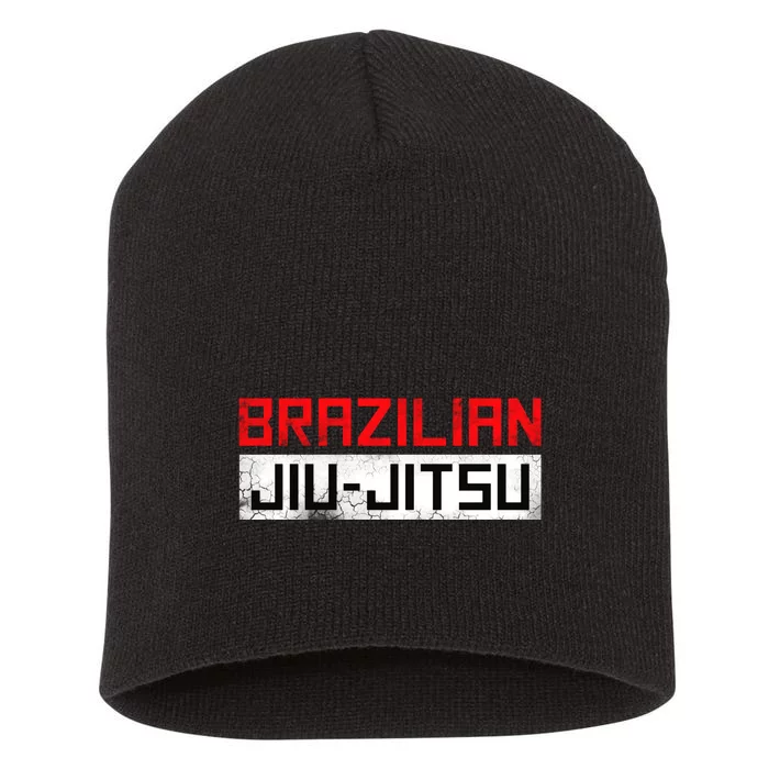 Barazilian Jiu Jitsu Gift For Jiu Jitsu Lover Fighter Mma Short Acrylic Beanie