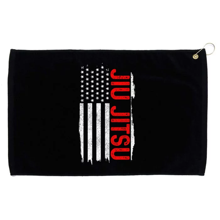 Brazilian Jiu Jitsu Stars & Stripes Rank BJJ Flag Grommeted Golf Towel