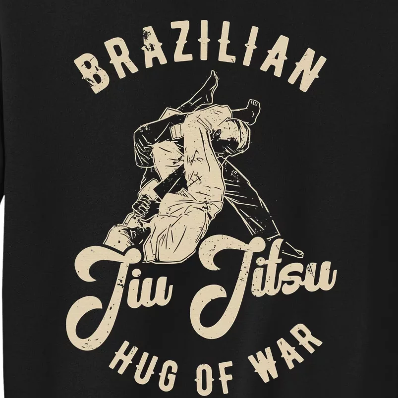 Brazilian Jiu Jitsu BJJ Distressed Funny Sweatshirt