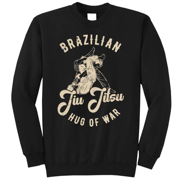 Brazilian Jiu Jitsu BJJ Distressed Funny Sweatshirt