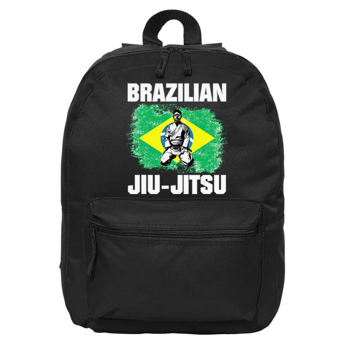 Brazilian Jiu Jitsu Established 1925 BJJ Gift MMA Fighter 16 in Basic Backpack