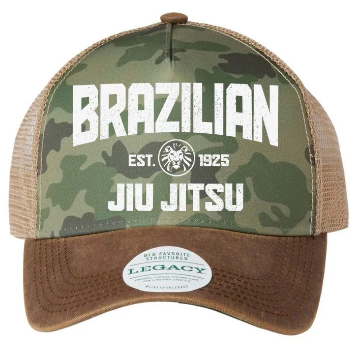 Brazilian Jiu Jitsu Established 1925 BJJ Gift MMA Fighter Legacy Tie Dye Trucker Hat