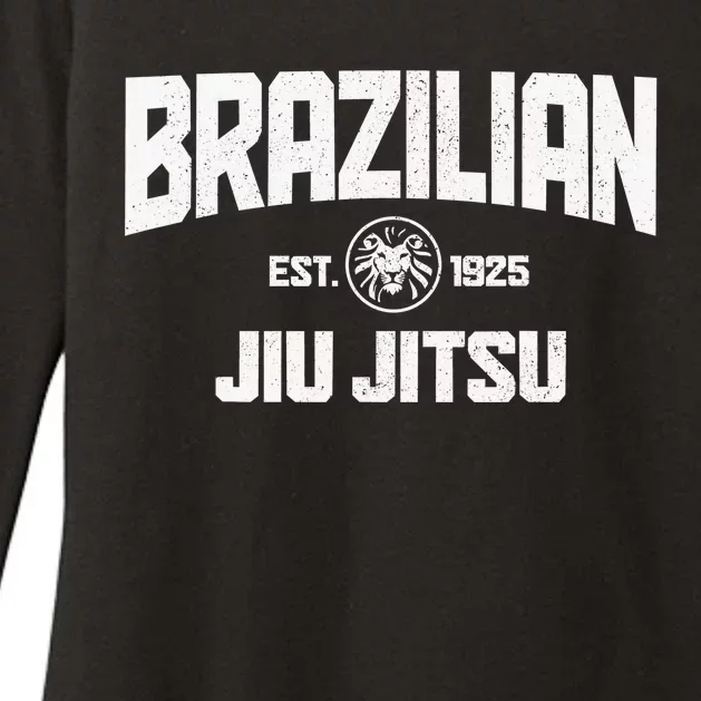 Brazilian Jiu Jitsu Established 1925 BJJ Gift MMA Fighter Womens CVC Long Sleeve Shirt