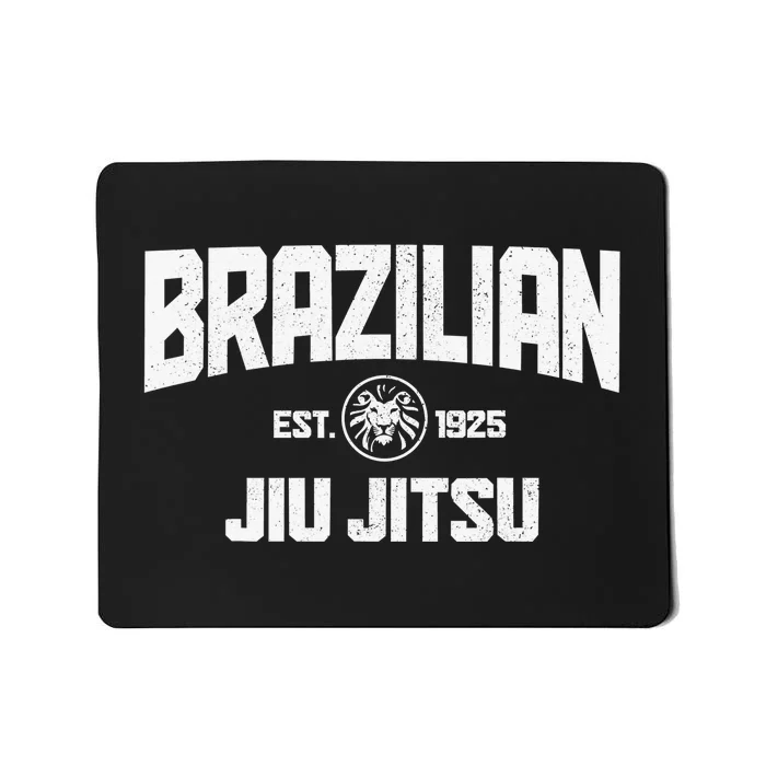 Brazilian Jiu Jitsu Established 1925 BJJ Gift MMA Fighter Mousepad