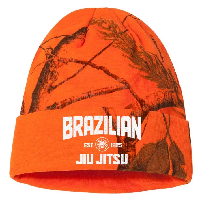 Brazilian Jiu Jitsu Established 1925 BJJ Gift MMA Fighter Kati - 12in Camo Beanie