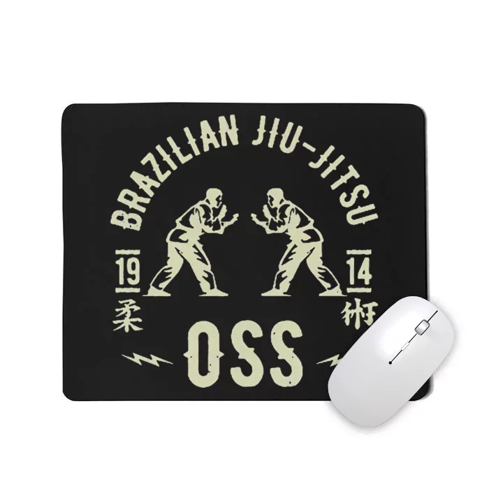 Brazilian Jiu Jitsu Arte Suave Oss Bjj Mousepad