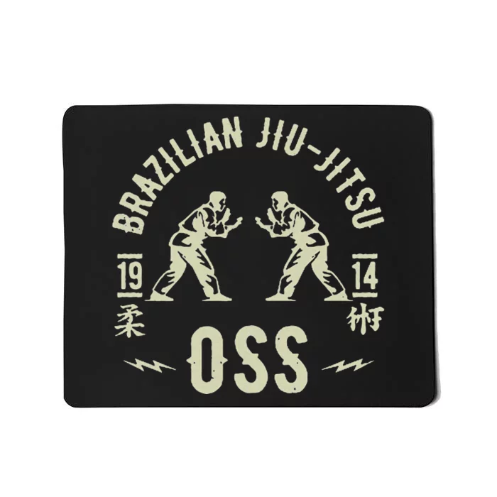 Brazilian Jiu Jitsu Arte Suave Oss Bjj Mousepad