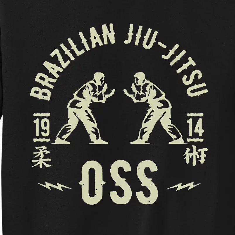 Brazilian Jiu Jitsu Arte Suave Oss Bjj Tall Sweatshirt