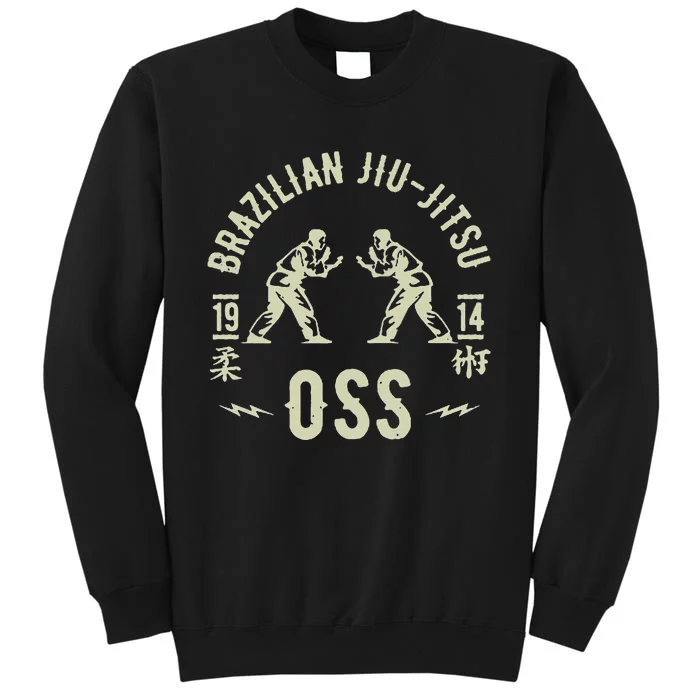 Brazilian Jiu Jitsu Arte Suave Oss Bjj Tall Sweatshirt