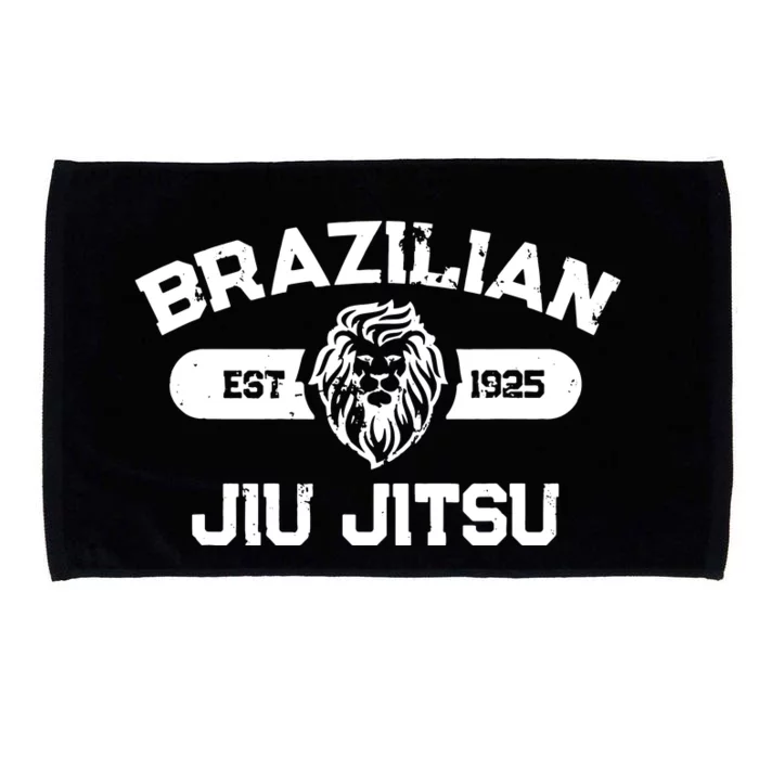 Brazilian Jiu Jitsu Established 1925 BJJ Gift MMA Fighter Microfiber Hand Towel