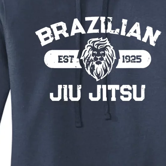 Brazilian Jiu Jitsu Established 1925 BJJ Gift MMA Fighter Women's Pullover Hoodie