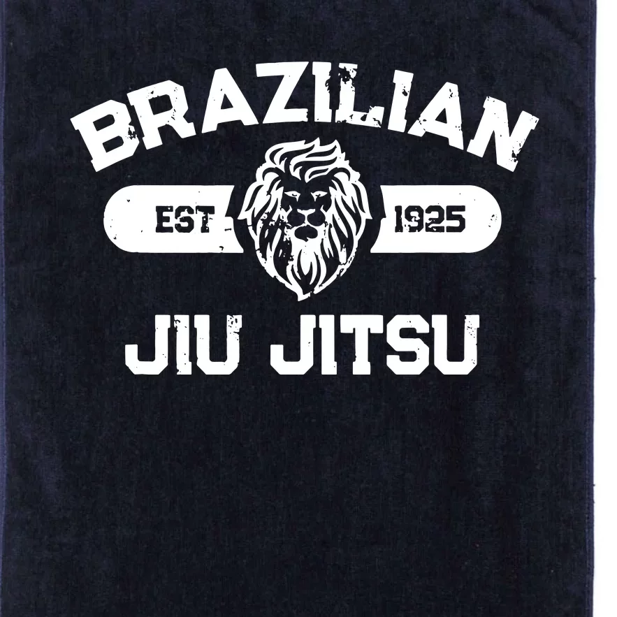 Brazilian Jiu Jitsu Established 1925 BJJ Gift MMA Fighter Platinum Collection Golf Towel