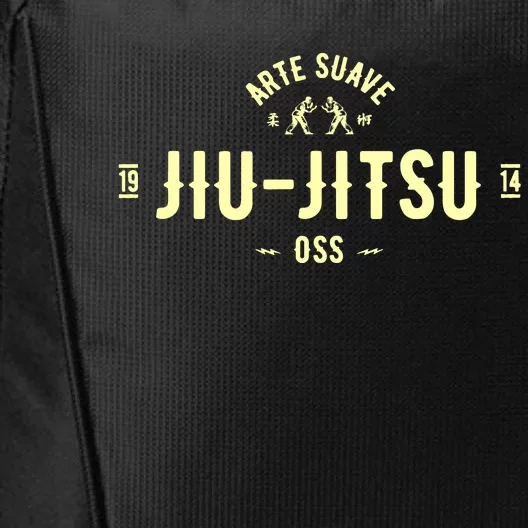 Brazilian Jiu Jitsu Arte Suave Oss BJJ City Backpack