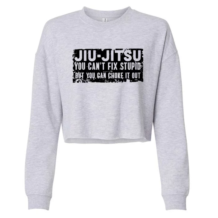 Brazilian Jiu Jitsu Tee Funny You Can't Gift Cropped Pullover Crew