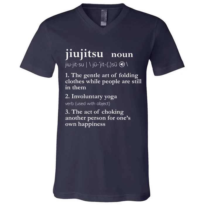 Brazilian Jiu Jitsu Funny BJJ Gifts Women V-Neck T-Shirt