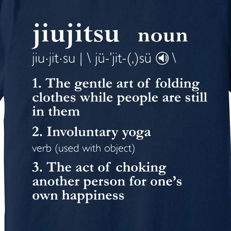 Brazilian Jiu Jitsu Funny BJJ Gifts Women Premium T-Shirt