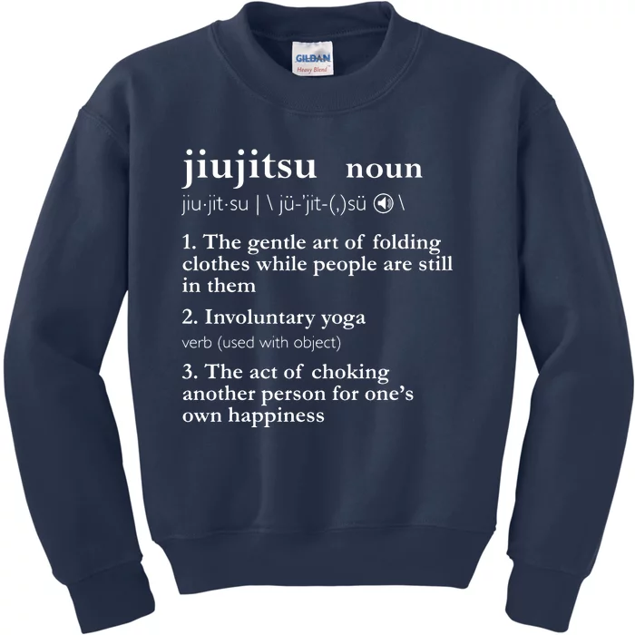 Brazilian Jiu Jitsu Funny BJJ Gifts Women Kids Sweatshirt