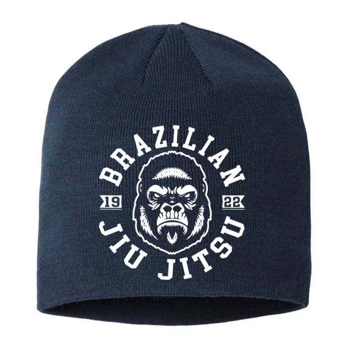 Brazilian Jiu Jitsu , Bjj, Jiu Jitsu 8 1/2in Sustainable Knit Beanie